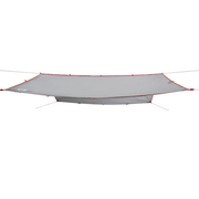 vidaXL Camping Tarp Grey and Orange 400x294 cm Waterproof Lucy And Phil Academy Lucy And Phil Academy