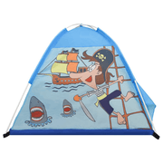 vidaXL Children Play Tent Blue 120x120x90 cm Lucy And Phil Academy Lucy And Phil Academy