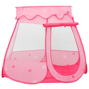 vidaXL Children Play Tent Pink 102x102x82 cm Lucy And Phil Academy Lucy And Phil Academy