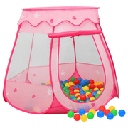 vidaXL Children Play Tent Pink 102x102x82 cm Lucy And Phil Academy Lucy And Phil Academy