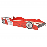 vidaXL Children's Race Car Bed 90x200 cm Red Lucy And Phil Academy Lucy And Phil Academy