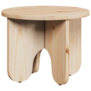vidaXL Coffee Table 2 pcs Natural 39.5 x 39.5 x 30 cm Solid Pine wood Lucy And Phil Academy Lucy And Phil Academy
