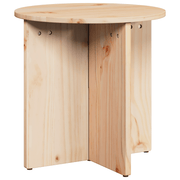 vidaXL Coffee Table 2 pcs Natural 41.5 x 41.5 x 41 cm Solid pine wood Lucy And Phil Academy Lucy And Phil Academy