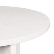 vidaXL Coffee Table 2 pcs White 49 x 49 x 28 cm Solid Pine wood Lucy And Phil Academy Lucy And Phil Academy