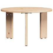 vidaXL Coffee Table 3 pcs Natural 47.5 x 47.5 x 27 cm Solid pine wood Lucy And Phil Academy Lucy And Phil Academy