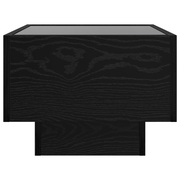 vidaXL Coffee Table Black oak 40 x 40 x 30 cm Engineered wood Lucy And Phil Academy Lucy And Phil Academy