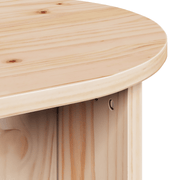 vidaXL Coffee Table Natural 80 x 39.5 x 35 cm Solid Pine wood Lucy And Phil Academy Lucy And Phil Academy