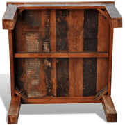 vidaXL Coffee Table Square Reclaimed Wood Lucy And Phil Academy Lucy And Phil Academy