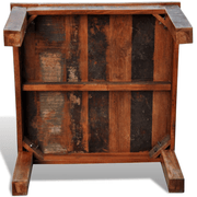 vidaXL Coffee Table Square Reclaimed Wood Lucy And Phil Academy Lucy And Phil Academy