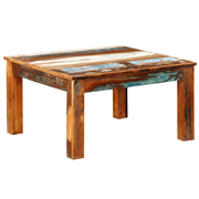 vidaXL Coffee Table Square Reclaimed Wood Lucy And Phil Academy Lucy And Phil Academy