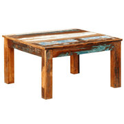 vidaXL Coffee Table Square Reclaimed Wood Lucy And Phil Academy Lucy And Phil Academy