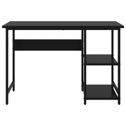 vidaXL Computer Desk Black 105x55x72 cm MDF and Metal Lucy And Phil Academy Lucy And Phil Academy