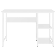 vidaXL Computer Desk White 105x55x72 cm MDF and Metal Lucy And Phil Academy Lucy And Phil Academy