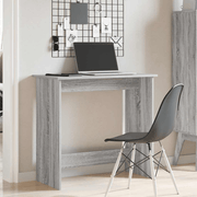 vidaXL Desk Grey Sonoma 80x40x75 cm Engineered Wood Lucy And Phil Academy Lucy And Phil Academy