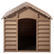 vidaXL Dog House Brown 86x84x82 cm Polypropylene Lucy And Phil Academy Lucy And Phil Academy