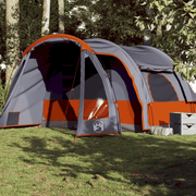 vidaXL Family Tent 6 - Person Grey Waterproof Lucy And Phil Academy Lucy And Phil Academy