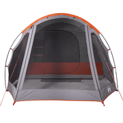 vidaXL Family Tent 6 - Person Grey Waterproof Lucy And Phil Academy Lucy And Phil Academy
