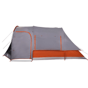 vidaXL Family Tent 6 - Person Grey Waterproof Lucy And Phil Academy Lucy And Phil Academy