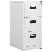 vidaXL Filing Cabinet Light Grey 46x62x102.5 cm Steel Lucy And Phil Academy Lucy And Phil Academy