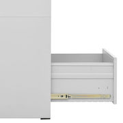 vidaXL Filing Cabinet Light Grey 46x62x102.5 cm Steel Lucy And Phil Academy Lucy And Phil Academy
