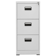 vidaXL Filing Cabinet Light Grey 46x62x102.5 cm Steel Lucy And Phil Academy Lucy And Phil Academy