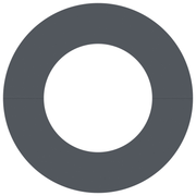 vidaXL Flat Tree Rings 5 pcs Anthracite Ø40 / 70 cm Steel Lucy And Phil Academy Lucy And Phil Academy