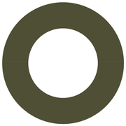 vidaXL Flat Tree Rings 5 pcs Olive green Ø40 / 70 cm Steel Lucy And Phil Academy Lucy And Phil Academy