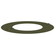 vidaXL Flat Tree Rings 5 pcs Olive green Ø40 / 70 cm Steel Lucy And Phil Academy Lucy And Phil Academy