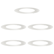 vidaXL Flat Tree Rings 5 pcs Silver Ø50 / 80 cm Stainless steel Lucy And Phil Academy Lucy And Phil Academy