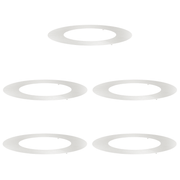 vidaXL Flat Tree Rings 5 pcs Silver Ø50 / 80 cm Stainless steel Lucy And Phil Academy Lucy And Phil Academy