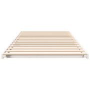 vidaXL Floor Bed Frame White 90 x 200 cm Solid pine wood Lucy And Phil Academy Lucy And Phil Academy