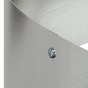 vidaXL Garden Planter Silver 120 x 120 x 20 cm Galvanised Steel Lucy And Phil Academy Lucy And Phil Academy