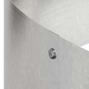 vidaXL Garden Planter Silver 120 x 120 x 20 cm Stainless Steel Lucy And Phil Academy Lucy And Phil Academy