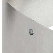 vidaXL Garden Planter Silver 120 x 120 x 20 cm Stainless Steel Lucy And Phil Academy Lucy And Phil Academy