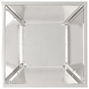 vidaXL Garden Planter Silver 35 x 35 x 15 cm Stainless Steel Lucy And Phil Academy Lucy And Phil Academy