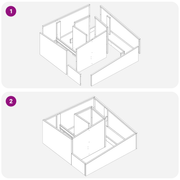 vidaXL Garden Planter White 80 x 80 x 50 cm Cold - rolled Steel Lucy And Phil Academy Lucy And Phil Academy