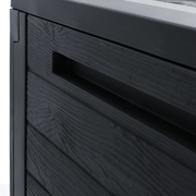 vidaXL Garden Storage Box Anthracite 58.5x46x55 cm Polypropylene Lucy And Phil Academy Lucy And Phil Academy