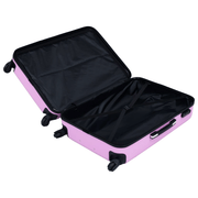 vidaXL Hardcase Trolley Pink ABS Lucy And Phil Academy Lucy And Phil Academy