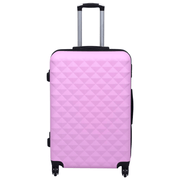 vidaXL Hardcase Trolley Pink ABS Lucy And Phil Academy Lucy And Phil Academy