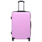 vidaXL Hardcase Trolley Pink ABS Lucy And Phil Academy Lucy And Phil Academy