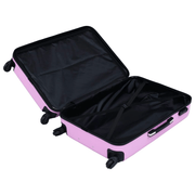 vidaXL Hardcase Trolley Pink ABS Lucy And Phil Academy Lucy And Phil Academy
