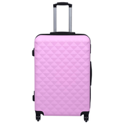 vidaXL Hardcase Trolley Set 3 pcs Pink ABS Lucy And Phil Academy Lucy And Phil Academy