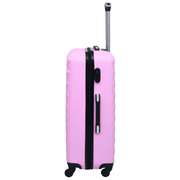 vidaXL Hardcase Trolley Set 3 pcs Pink ABS Lucy And Phil Academy Lucy And Phil Academy