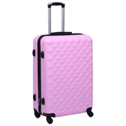 vidaXL Hardcase Trolley Set 3 pcs Pink ABS Lucy And Phil Academy Lucy And Phil Academy