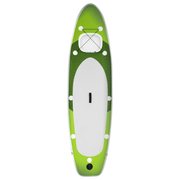 vidaXL Inflatable Stand Up Paddle Board Set Green 360x81x10 cm Lucy And Phil Academy Lucy And Phil Academy