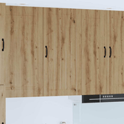 vidaXL Kitchen Cabinet Artisan Oak 50 x 31 x 100 cm Engineered Wood Lucy And Phil Academy Lucy And Phil Academy