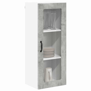 vidaXL Kitchen Cabinet Concrete Grey 40 x 31 x 100 cm Engineered Wood Lucy And Phil Academy Lucy And Phil Academy