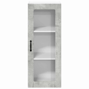 vidaXL Kitchen Cabinet Concrete Grey 40 x 31 x 100 cm Engineered Wood Lucy And Phil Academy Lucy And Phil Academy