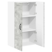 vidaXL Kitchen Cabinet Concrete Grey 60 x 31 x 100 cm Engineered Wood Lucy And Phil Academy Lucy And Phil Academy