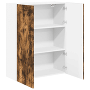 vidaXL Kitchen Cabinet Smoked Oak 80 x 31 x 100 cm Engineered Wood Lucy And Phil Academy Lucy And Phil Academy